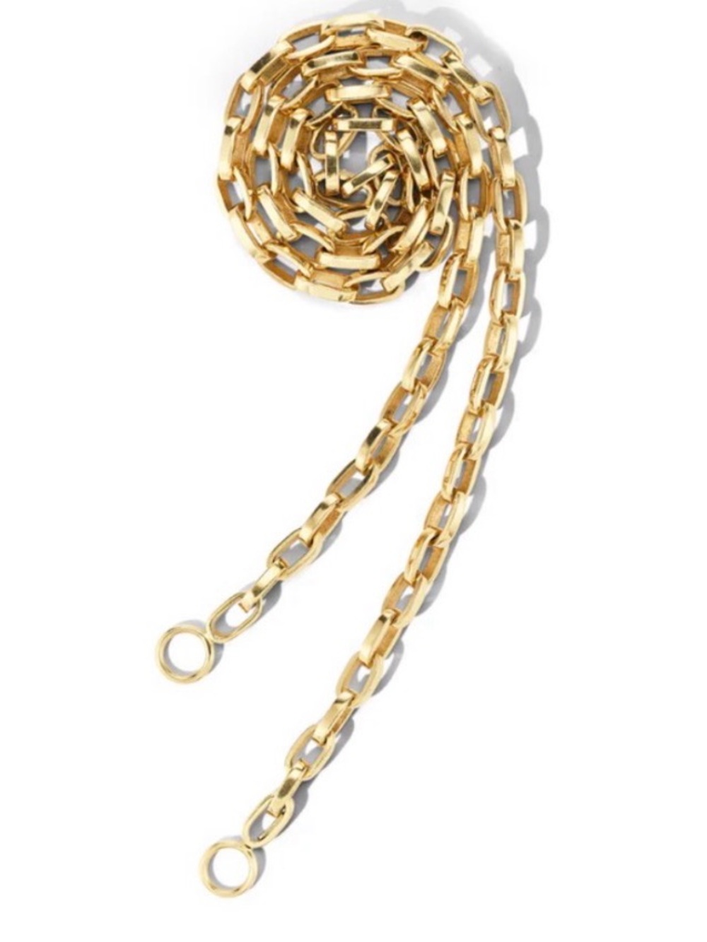 Marla Aaron 14K Solid Yellow Gold, Biker Chain Necklace 15”